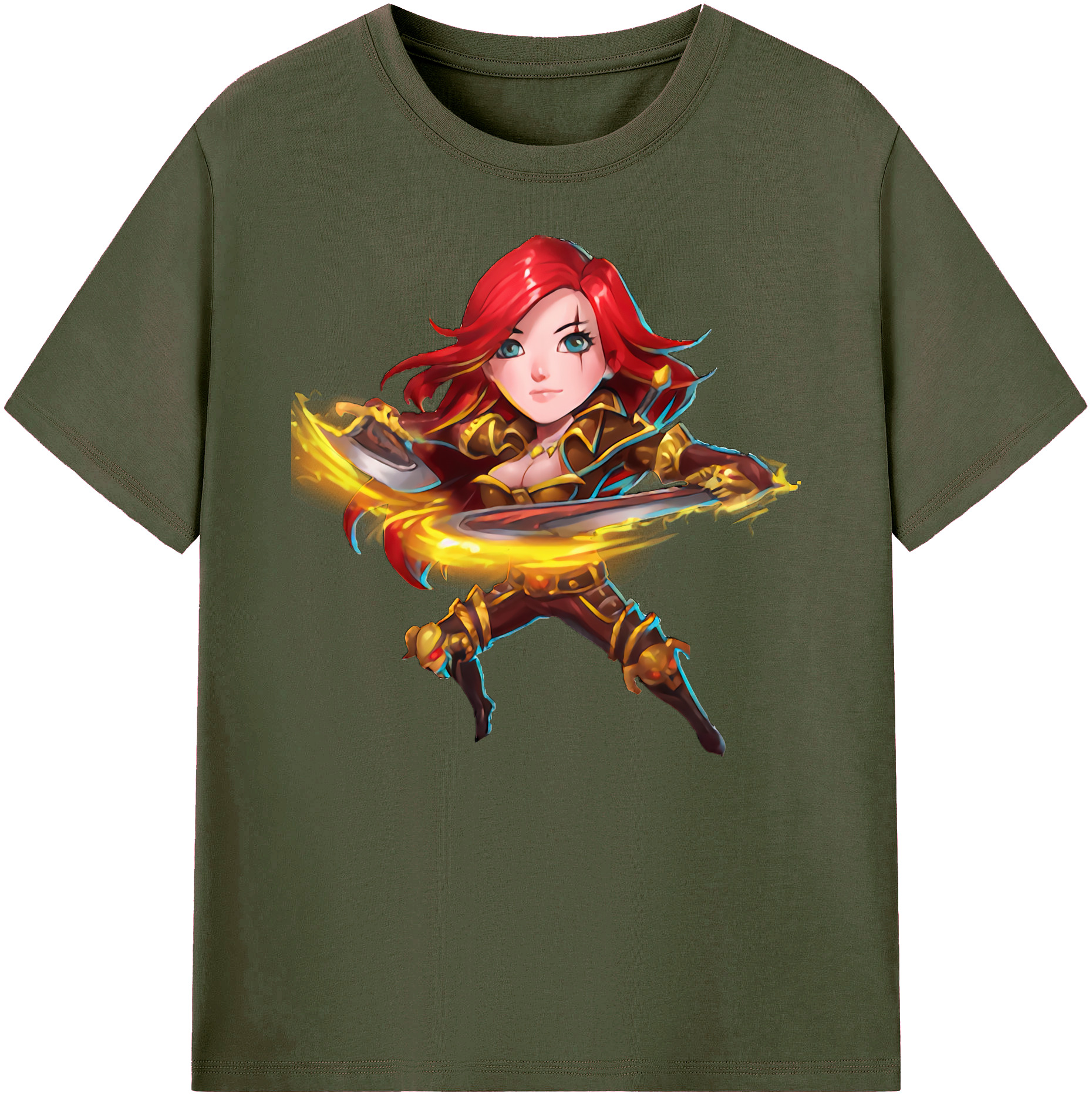 リーグ・オブ・レジェンド League of Legends LOL 綿100％ メンズ半袖Tシャツ｜肌触りやわらか＆通気性